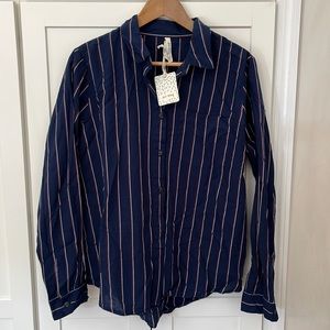 Button Down Striped Shirt